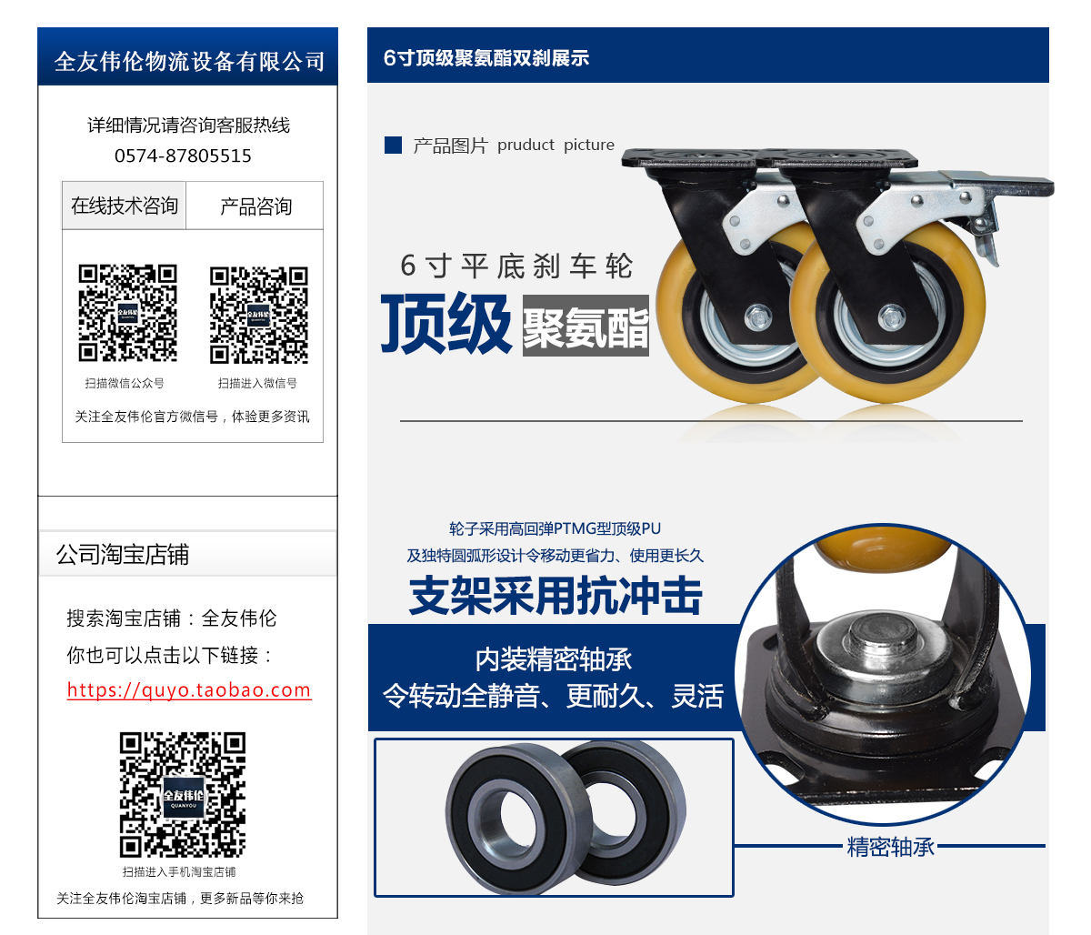 6寸顶级PU刹车轮2.jpg