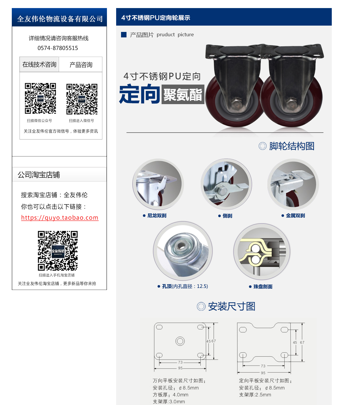 4寸不锈钢PU定向轮2.jpg